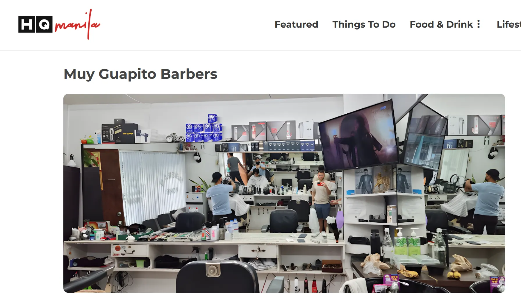 Featured in HQ Manila